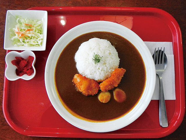 ほたてカレー/マリーンアイランド岡島(北海道/枝幸町)