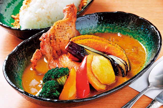 スープカレー/パパスランドさっつる(北海道/清里町)