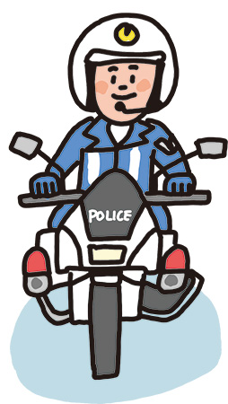 交通課(白バイ)