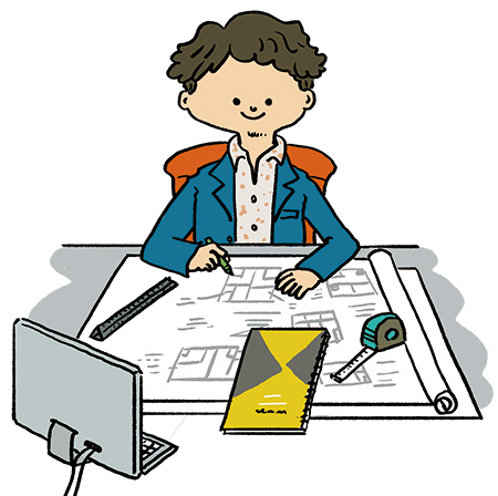 お仕事図鑑：建築士