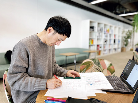 株式会社日建設計　アソシエイトアーキテクト　團野浩太郎さん