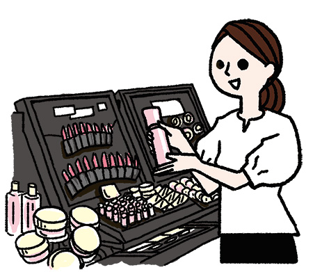 美容部員（ビューティーアドバイザー）