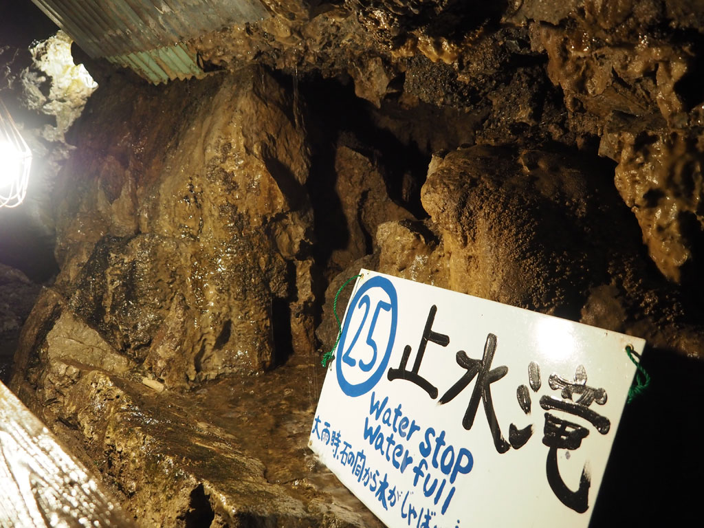 最後のポイントの「止水滝」/大岳鍾乳洞（東京都／あきる野市）