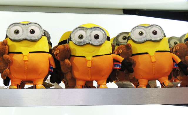 カンフー姿のミニオンぬいぐるみ／ユニバーサル・スタジオ・ジャパン（大阪市）