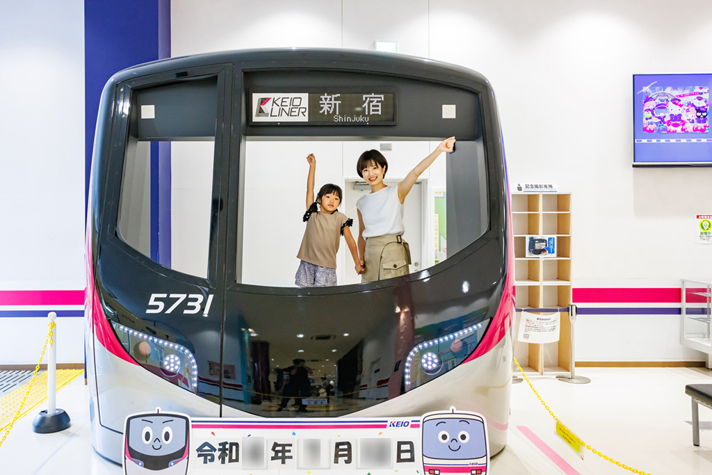 カットモデルのフォトスポット