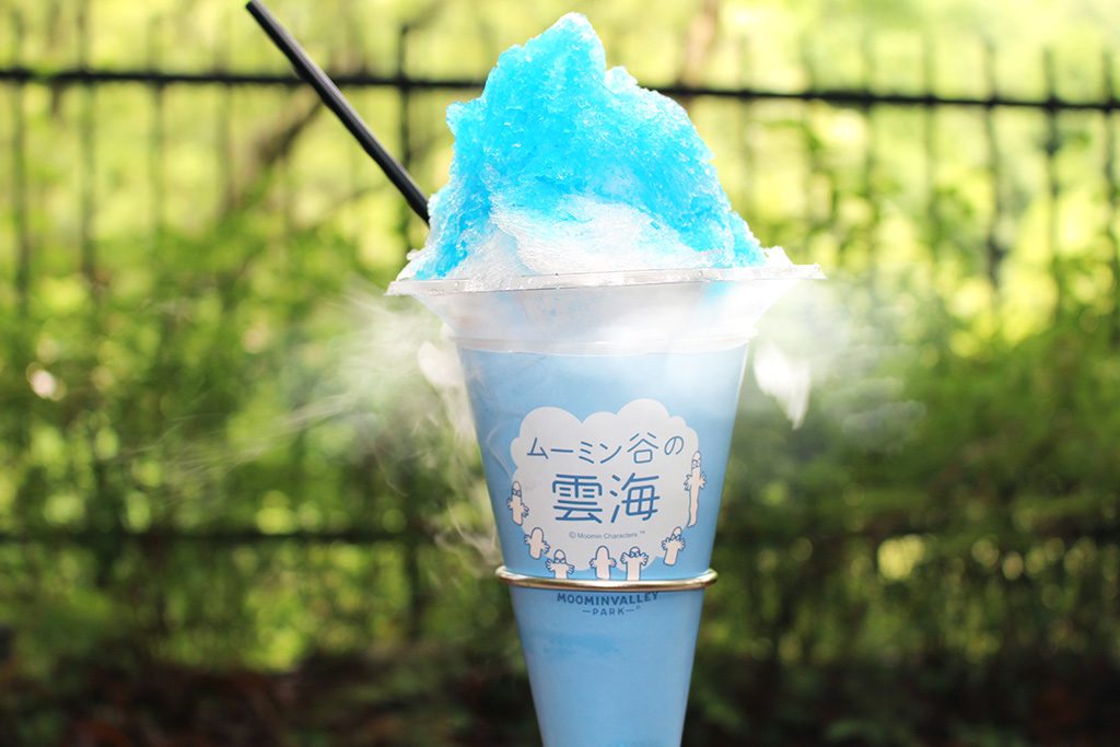 雲海かき氷/ムーミンバレーパーク（埼玉県/飯能市）