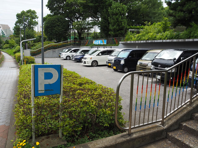 「虹の広場駐車場」/総合レクリエーション公園(東京都/江戸川区)