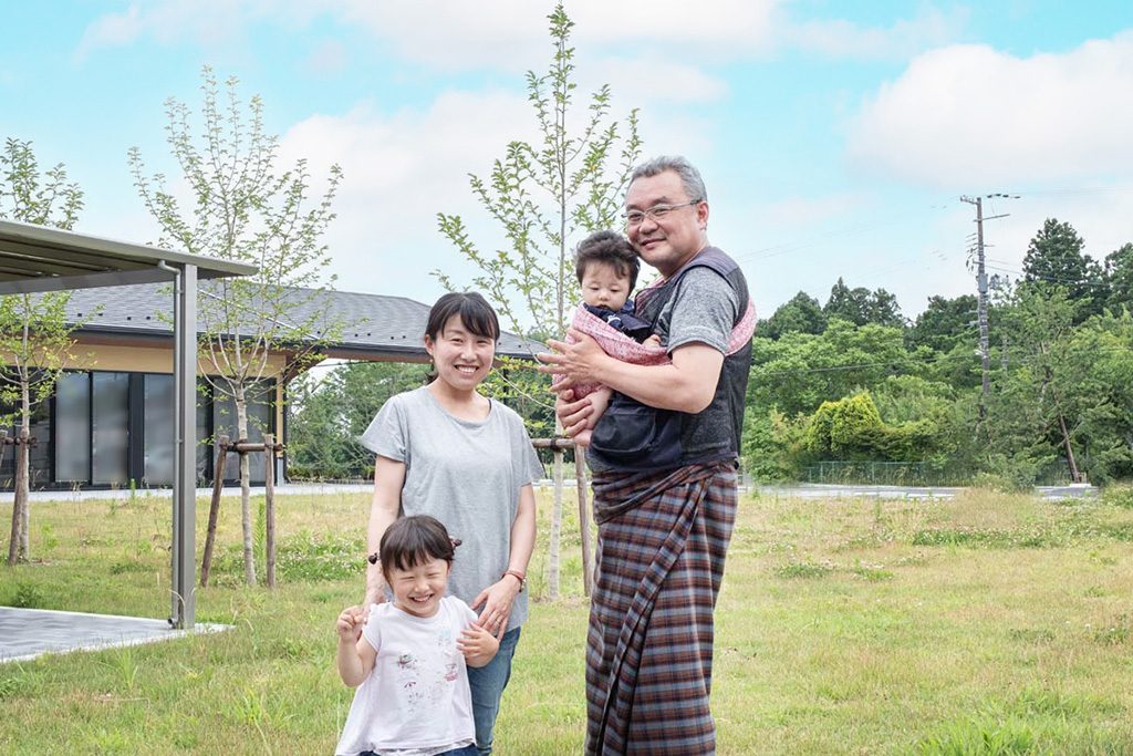 富岡町へ移住された鈴木さんご家族（福島県/富岡町）