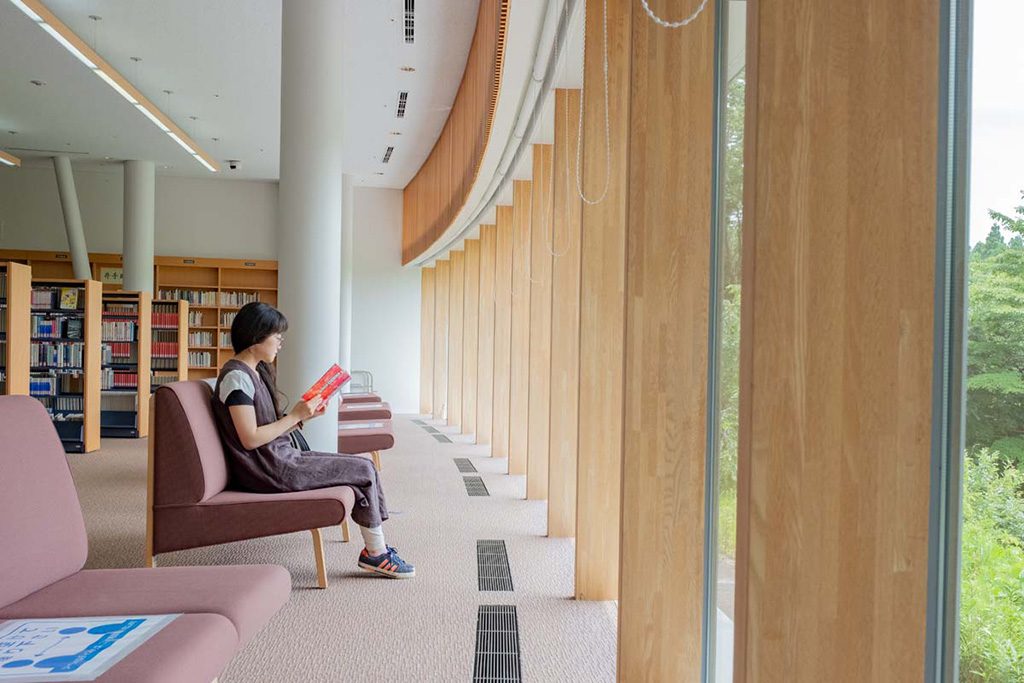 富岡町文化交流センター　学びの森（福島県/富岡町）