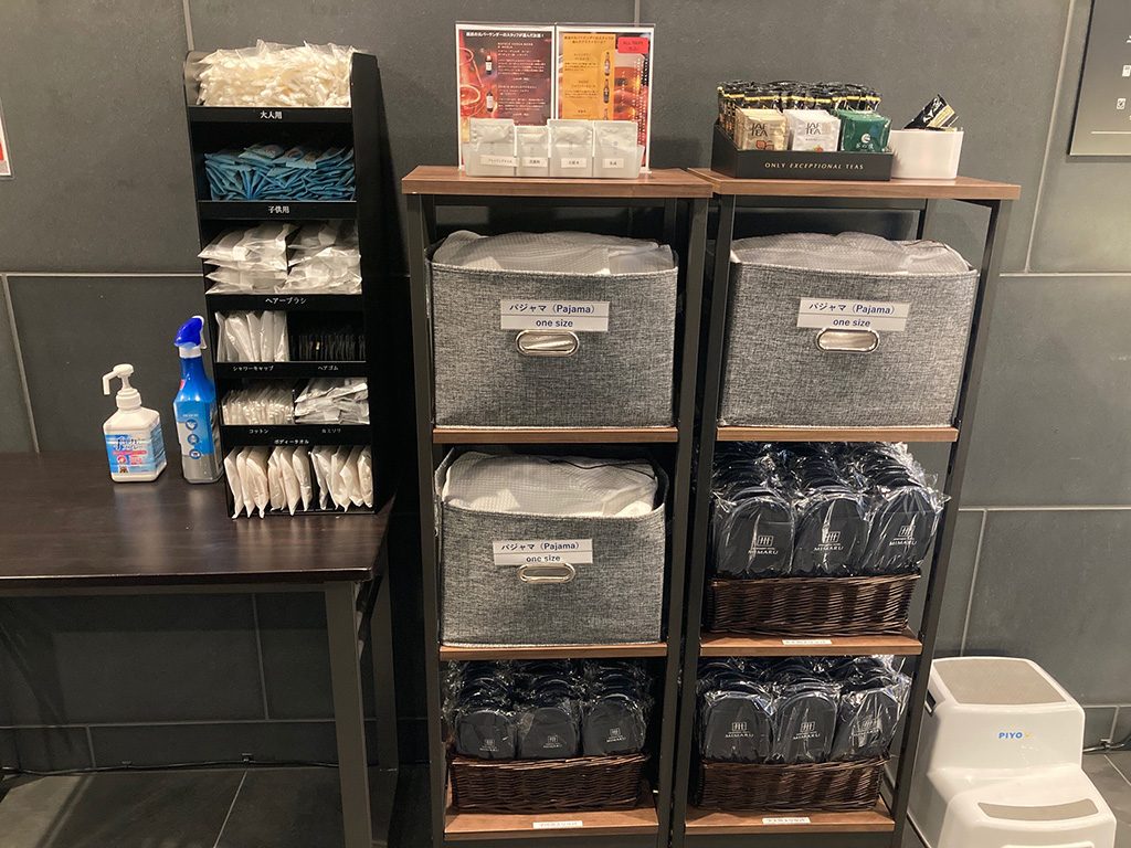 充実したアメニティ類/MIMARU東京銀座EAST（東京都/中央区）