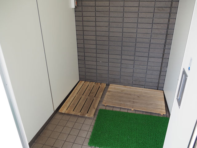 5室ある更衣室の中/埼玉県立川の博物館(埼玉県/寄居町)