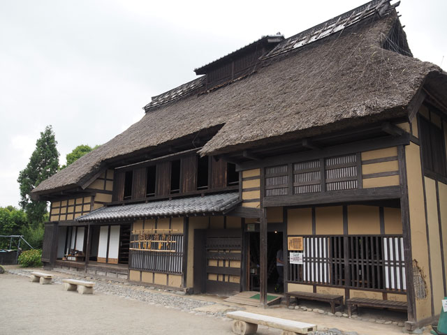 かやぶき民家/月夜野きのこ園ぐんま昆虫の森・新里（群馬県／桐生市）