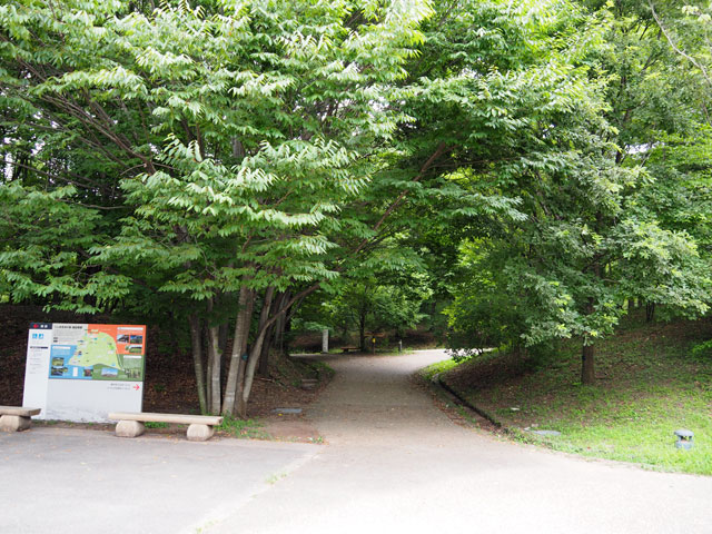 スタートとなる集合場所/月夜野きのこ園ぐんま昆虫の森・新里（群馬県／桐生市）