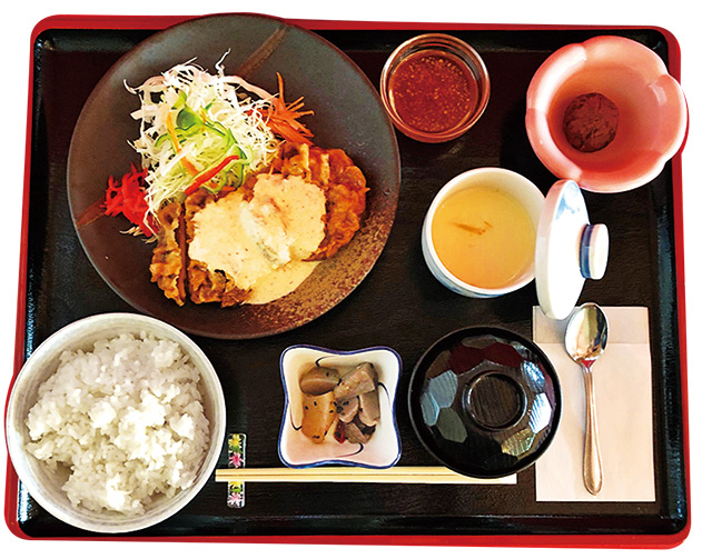 しいたけ南蛮定食/道の駅 山之口（宮崎県／都城市）