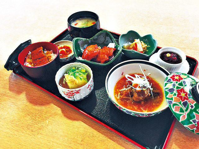 西郷どん御膳/道の駅 霧島 神話の里公園（鹿児島県／霧島市）