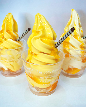 ミニマンゴーパフェ/道の駅 なんごう（宮崎県／日南市）