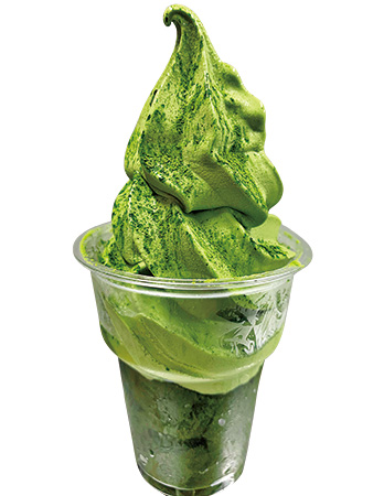 塩八女茶パフェゼリー/道の駅 たちばな（福岡県／八女市）