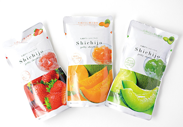 七城ゼリーシャーベット/道の駅 七城メロンドーム(熊本県/菊池市)