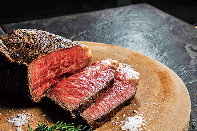 国産黒毛和牛サーロインステーキ/あまくさ海の駅 フィッシャリーナ天草（熊本県／上天草市）