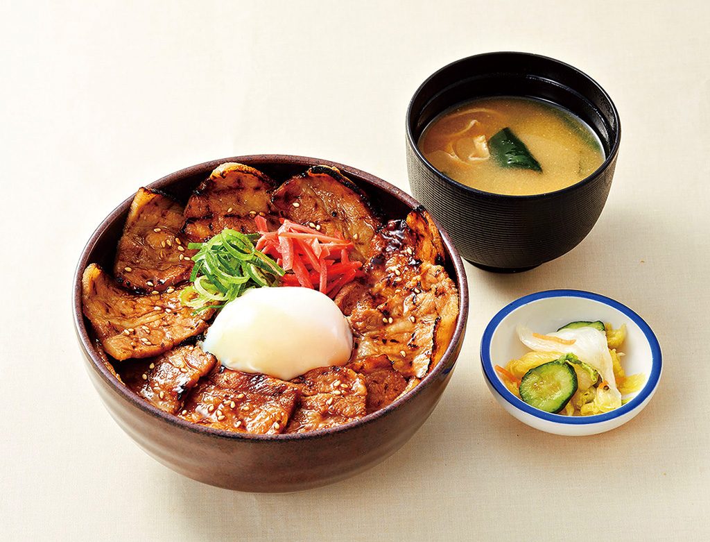 四元豚の炙り豚丼/九州自動車道　古賀SA上り（福岡県）