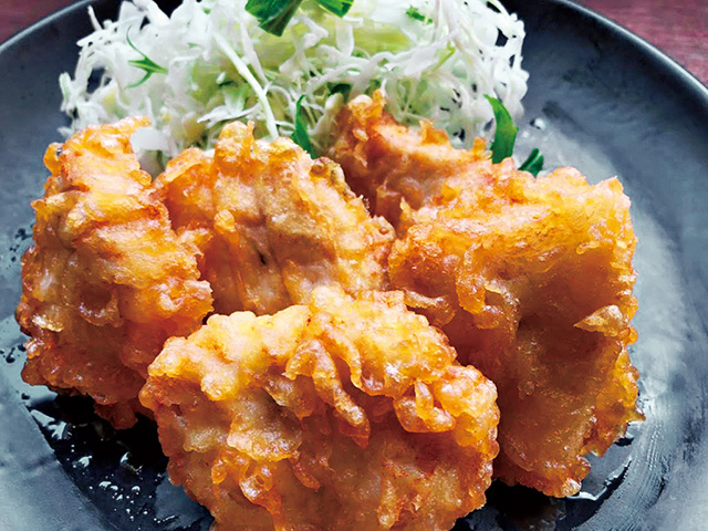 鶏天定食/大分自動車道 玖珠SA 上り下り(大分県)