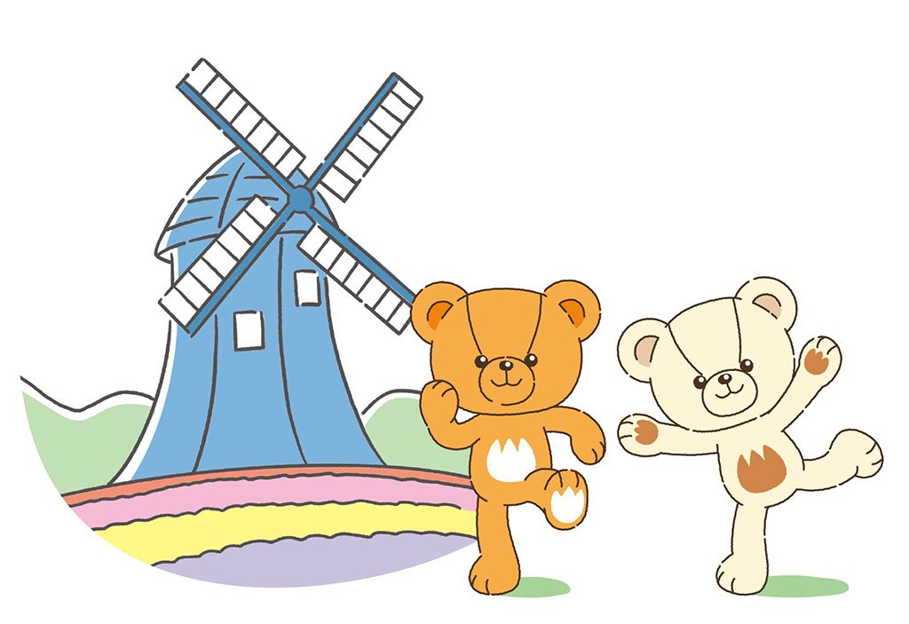 ルーク（左）とルーナ（右）/ハウステンボス（長崎県/佐世保市）