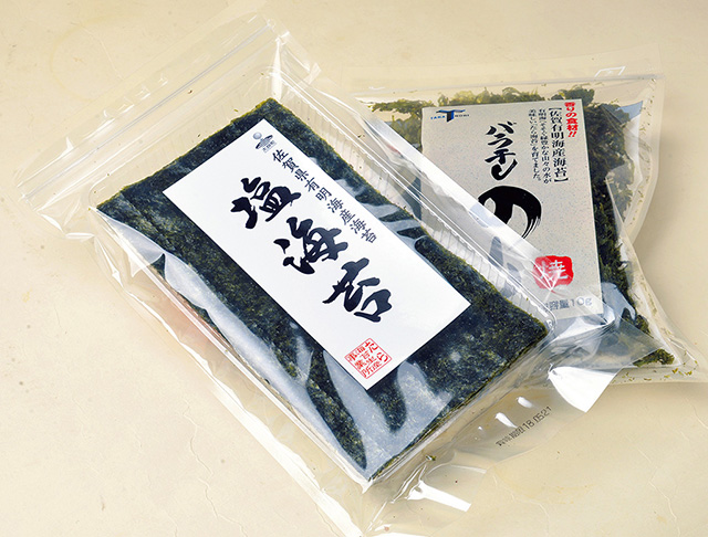 塩海苔・バラ干しのり/道の駅 太良（佐賀県／太良町）