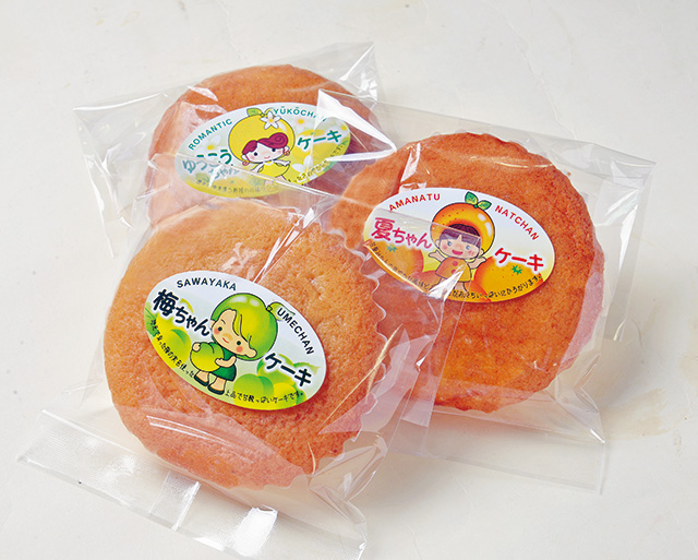 人気のパウンドケーキ３種類/道の駅 夕陽が丘そとめ（長崎県／長崎市）