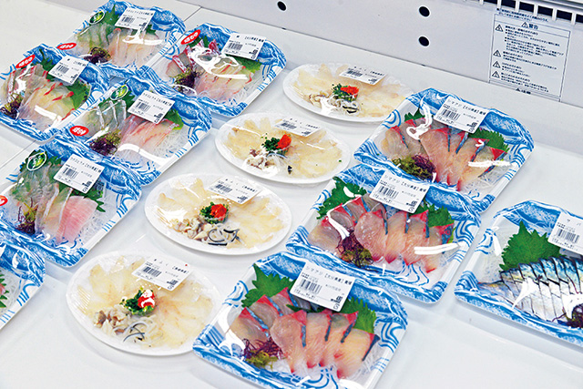 鮮魚コーナー/道の駅 なかつ（大分県／中津市）