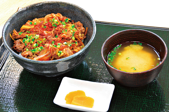 おおいた和牛丼/道の駅 ゆふいん(大分県/由布市)