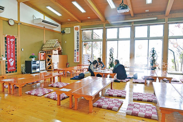 休憩コーナー/道の駅 阿蘇（熊本県／阿蘇市）