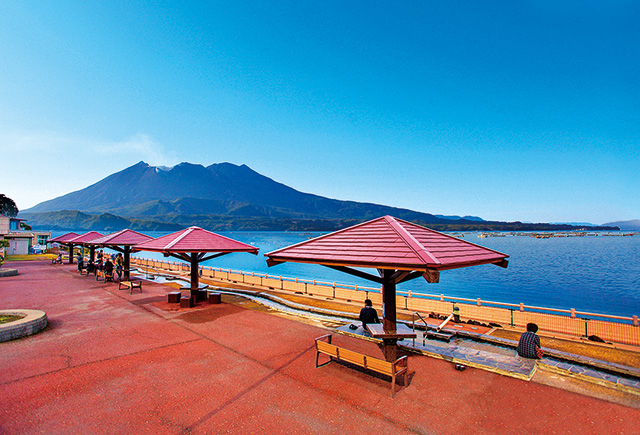 足湯/道の駅 たるみず 湯っ足り館（鹿児島県／垂水市）