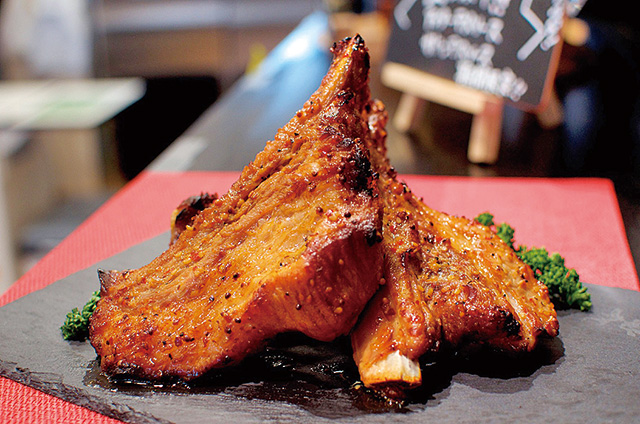 焼きスペアリブ/道の駅 たるみずはまびら（鹿児島県／垂水市）