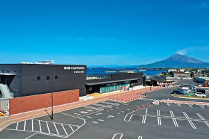 道の駅 たるみずはまびらの愛称は「たるたるぱあく」！錦江湾を望む充実の道の駅