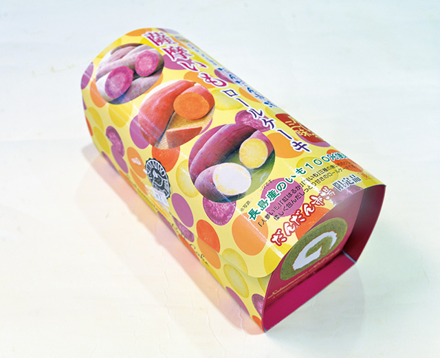 薩摩いもロールケーキ/道の駅 黒之瀬戸だんだん市場（鹿児島県／長島町）