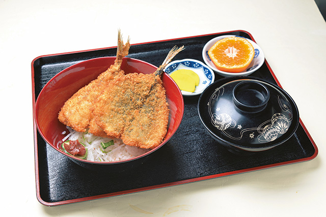 アジフライ定食/道の駅 松浦海のふるさと館(長崎県/松浦市)