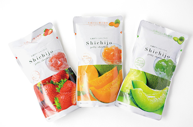 七城ゼリシャーベット/道の駅 七城メロンドーム（熊本県／菊池市）