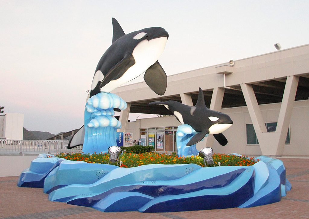 新シャチモニュメント/鴨川シーワールド（千葉県/鴨川市）