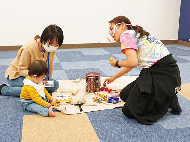 親子で参加できるイベントの様子アネビー トリムパーク 神戸(兵庫県/神戸市)