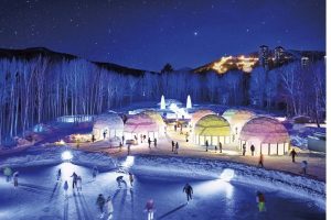 「アイス ヴィレッジ」は冬の期間だけ現れる“氷の街の氷のホテル”