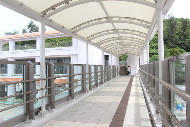 上空通路/道の駅許田(沖縄県/名護市)
