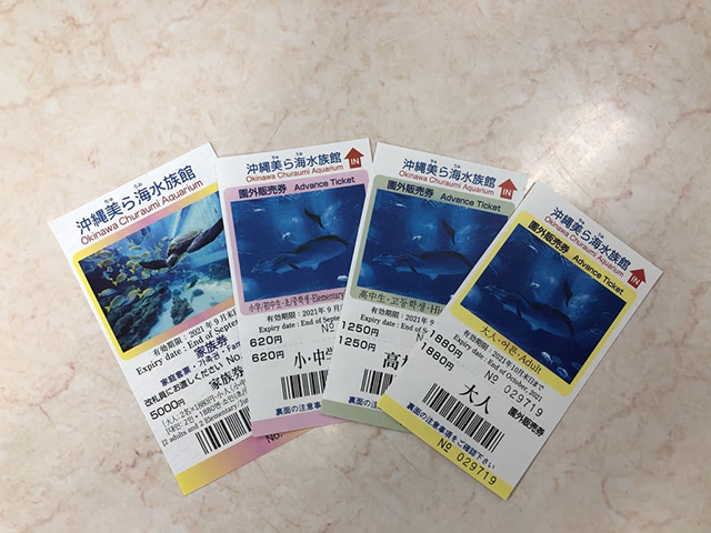 テーマパークの割引チケット/道の駅許田(沖縄県/名護市)