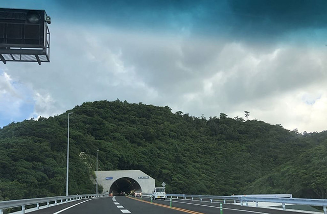名護東道路/ネオパークオキナワ(沖縄県/名護市)