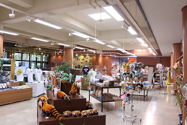 メインハウス2階にあるショップスペース/ネオパークオキナワ(沖縄県/名護市)