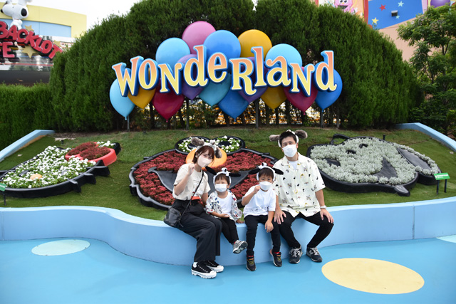 「ユニバーサル・ワンダーランド」エリアの入口／ユニバーサル・スタジオ・ジャパン（大阪市）