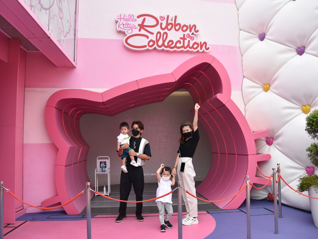 「ハローキティのリボン・コレクション」入口／ユニバーサル・スタジオ・ジャパン（大阪市）