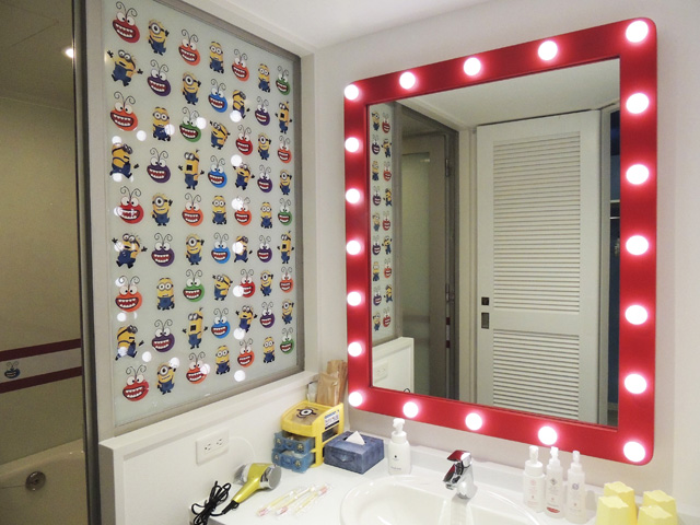 洗面所もワクワク空間／ユニバーサル・スタジオ・ジャパン（大阪市）