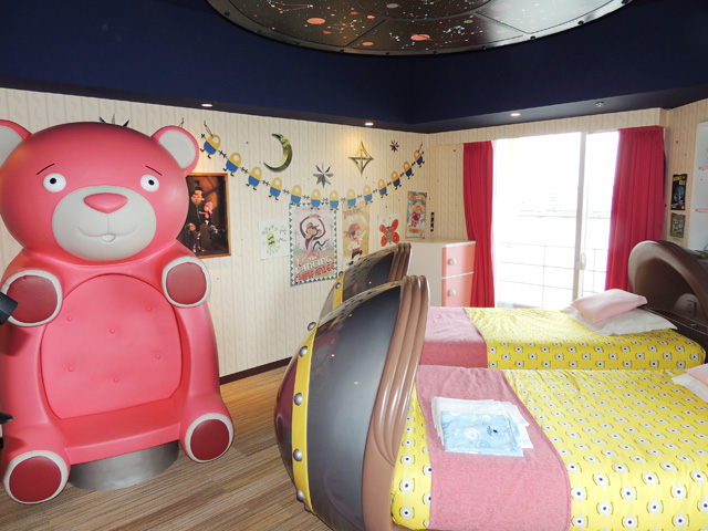 「ミニオンルーム 2」／ユニバーサル・スタジオ・ジャパン（大阪市）