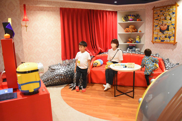 日本初の「ミニオンルーム」／ユニバーサル・スタジオ・ジャパン（大阪市）