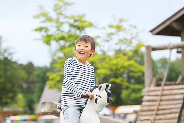 動物がモチーフの遊具/小岩井農場まきば園（岩手県/雫石町）